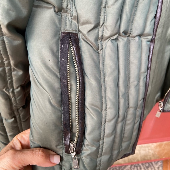Michael Kors Olive Green Hunter Jacket -Size Small - Picture 9 of 16